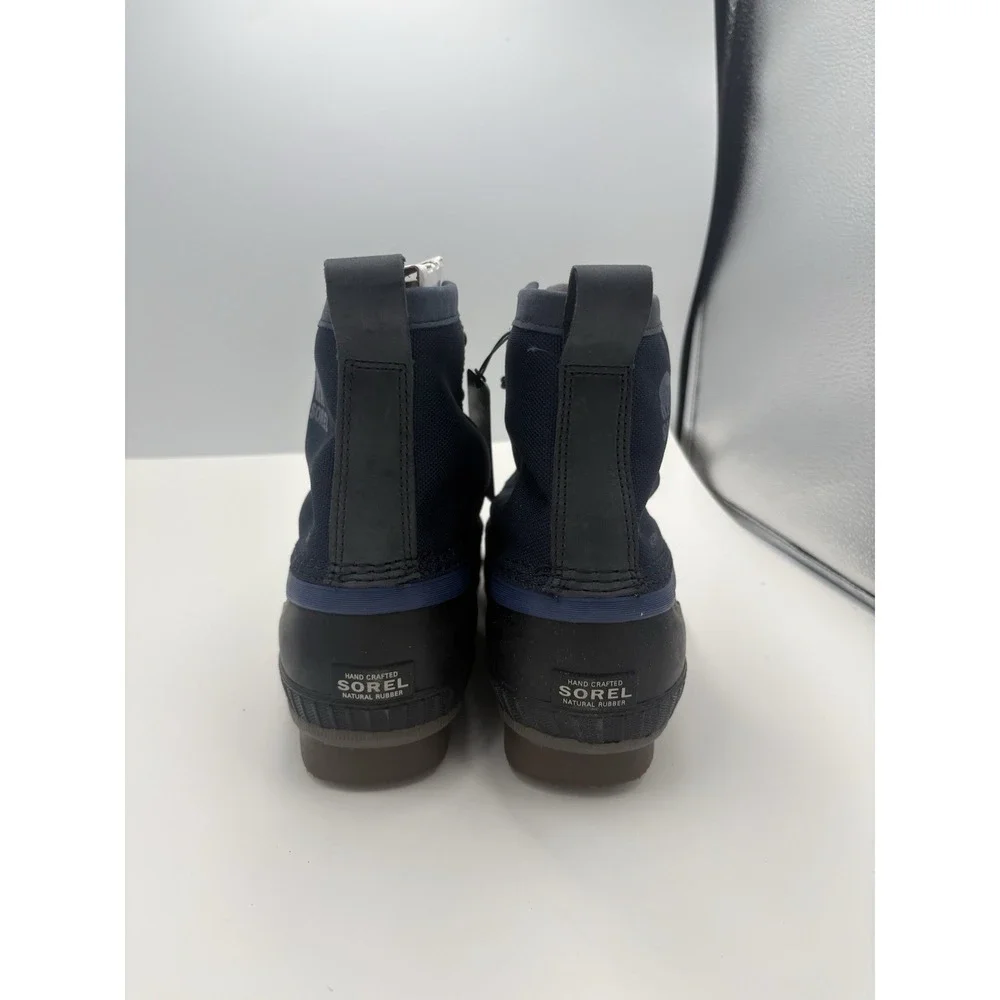 Sorel Cheyanne II Short‎ Nylon Duck Boots Collegiate Navy 8 New